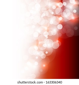 Abstract Red Background - Vector Illustration, Graphic Design Editable For Your Design 