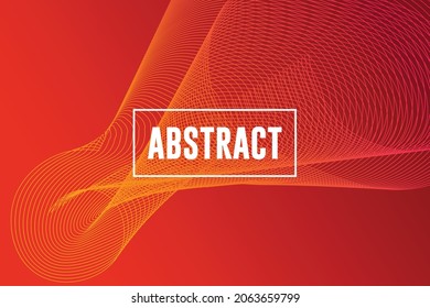 Abstract red background vector illustration