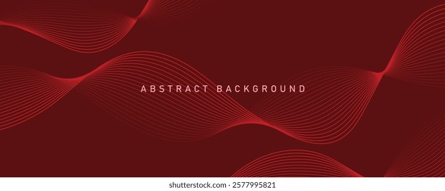 abstract red background. vector illustration