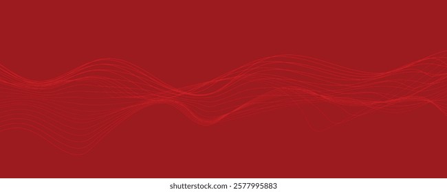abstract red background. vector illustration