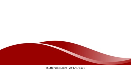 abstract red background. vector illustration with waves . flayer baground . Modern trendy Design . eps 10
