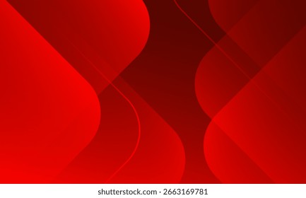 Abstractas fondo rojo. Ilustración vectorial