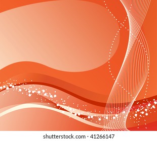 Abstract red background. Vector illustration