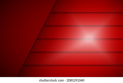 Abstract Red Background - Vector Image
