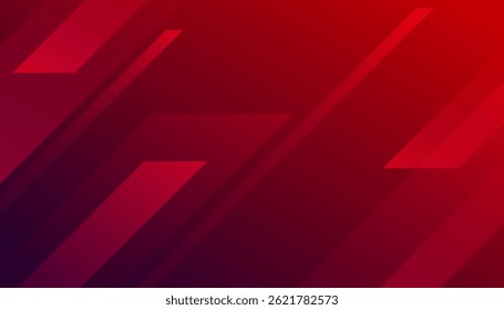 Abstract red background. Vector template minimalist poster, pop art flyer, print, web banner