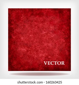 abstract red background vector, vintage grunge background texture, rough distressed wall paint, canvas art, red Christmas background paper or luxury elegant background vector for billboard sign 