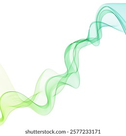 Abstract red background with vector wave.