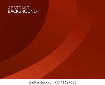 Fondo rojo abstracto con diseño ondulado. Ilustración de vector