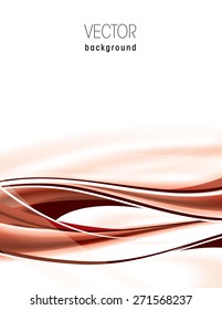 Abstract red background with wavy lines.