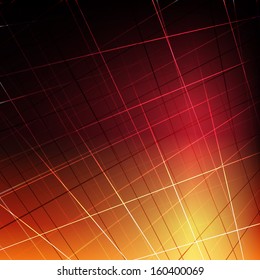 Abstract red background for your design, vector illustration, eps10