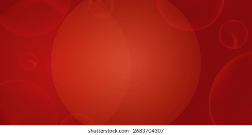 Abstract red banner background. Glowing geometric shapes graphic design.eps.10