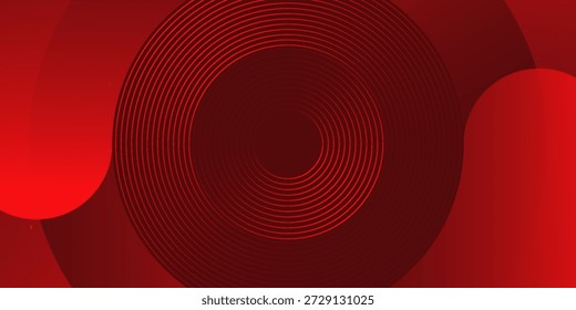 Abstractas fondo Anuncio rojo