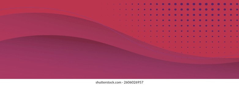 Abstract red banner background. Graphic design banner pattern background template with dynamic curve shapes. vector
