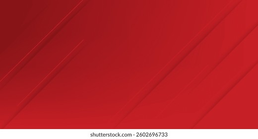 Abstract red banner background. Vector abstract graphic design banner pattern presentation background web template.