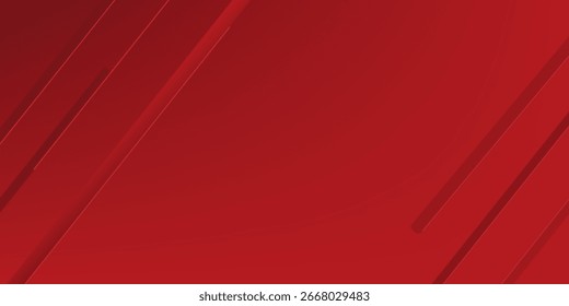 Abstrakter roter Banner-Hintergrund. Vektor abstrakte Grafik Design Banner Muster Präsentation Hintergrund Web-Vorlage.