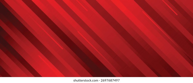 Abstract red banner background.abstract background.colorful.slash effect .memphis . Vector illustration