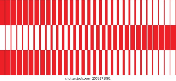 abstrato vermelho grande a pequeno padrão de linha irregular pode ser usado fundo, papel de parede