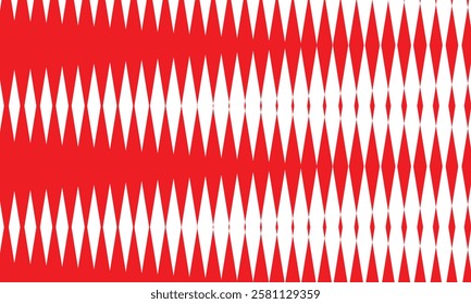 abstract red big to small rhombus line pattern suitable for background.