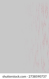 Abstract Red Binary Code Matrix Background for Ethical Hacking and Network Security