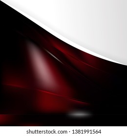 Abstract Red and Black Background Design Template Image