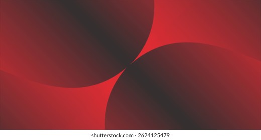 Abstract red black background. Dynamic shape composition. modern illustration eps 10
