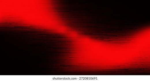 Abstractas fondo rojo y negro con Horizontales texturas similares a fallas y suaves transiciones de gradiente. El rojo intenso resalta el contraste con las sombras negras profundas, creando un efecto visual audaz, dramático y moderno
