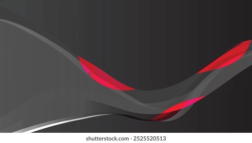 Abstract red black background with geometric shapes and lines. Vector illustration. Eps10 22