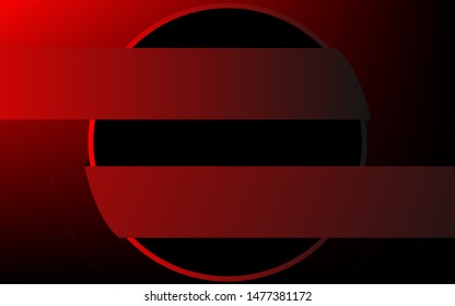 Abstract red and black background. Modern frame and cover texture concept. Vector design template for use element  business card, sale banner, poster, flyer, black friday advertising