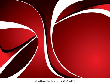 Abstract red and black background with room to add text