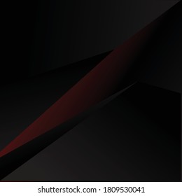  abstract red and black background vector illustration