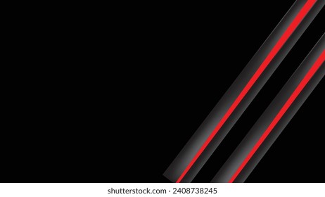  abstract red and black background. vector illustration