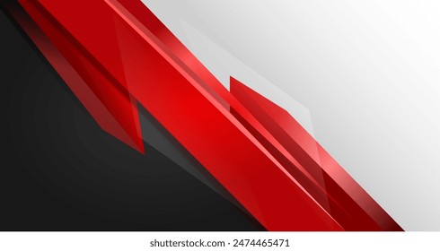 abstract red black background vector design