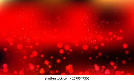 Abstract Red and Black Blur Lights Background Design