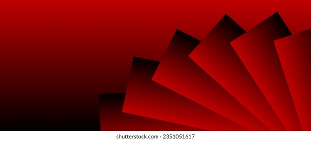 Abstrakter roter Farbverlauf-Vektorhintergrund. strukturierter Hintergrund. Luxus-Vorlage für Gerät, Anzeigen, Flyer, Poster, Web. Digital Premium-Banner. Kopiert Platz. NFT-Karte. Deckungsdesign. Präsentation.