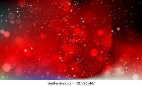 Abstract Red and Black Defocused Lights Background Image