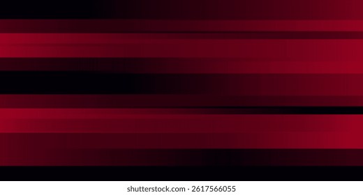 Abstract red and black design background with stroke and shadow effect. Red gradient wallpaper with minimal geometric. Modern and cool background.