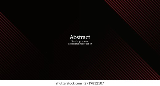 Fondo de degradado de líneas diagonales rojas y negras Abstractas. Traje para el Anuncio, el Web, el folleto, el panfleto y la presentación