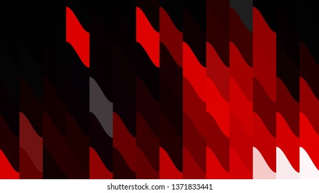 Abstract Red and Black Geometric Shapes Background
