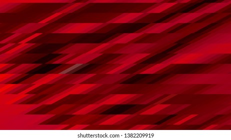 Abstract Red and Black Geometric Shapes Background Graphic