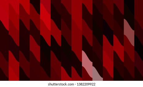 Abstract Red and Black Geometric Shapes Background