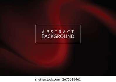 Fundo de gradiente vermelho e preto abstrato com transições suaves e profundidade de negrito. Perfeito para cenários digitais, apresentações, cartazes, marcas ou projetos criativos modernos com impacto dramático.