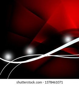 Abstract Red and Black Graphic Background