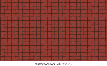 Abstract red and black grid pattern with textured lines, perfect for Halloween and fall themed designs.