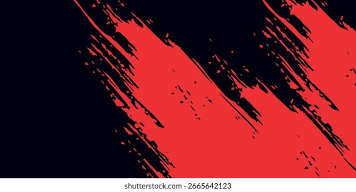abstract red and black grunge background design vector illustration eps 10