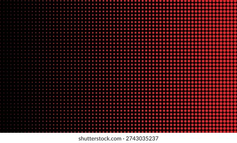 Fondo degradado semitono rojo