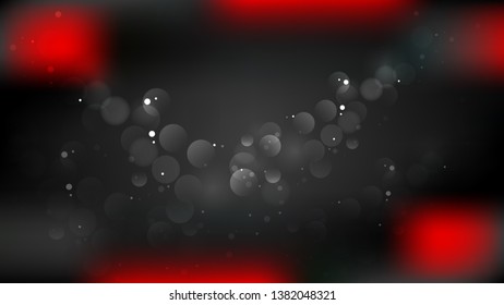 Abstract Red and Black Illuminated Background Image