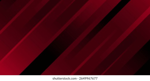 abstrato vermelho e preto são padrão de luz com o gradiente é o com piso parede metal textura macio tecnologia diagonal fundo preto escuro elegante limpo moderno.