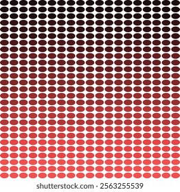 Abstract Red and Black Oval Gradient Pattern