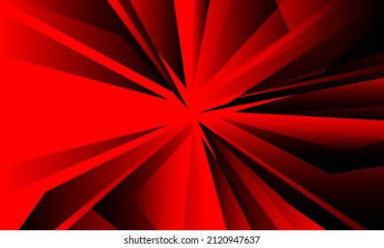 Resumen de diseño geométrico de polígono negro rojo moderno de fondo de ilustración vectorial de lujo.