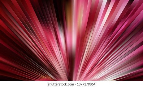 Abstract Red and Black Radial Stripes Background